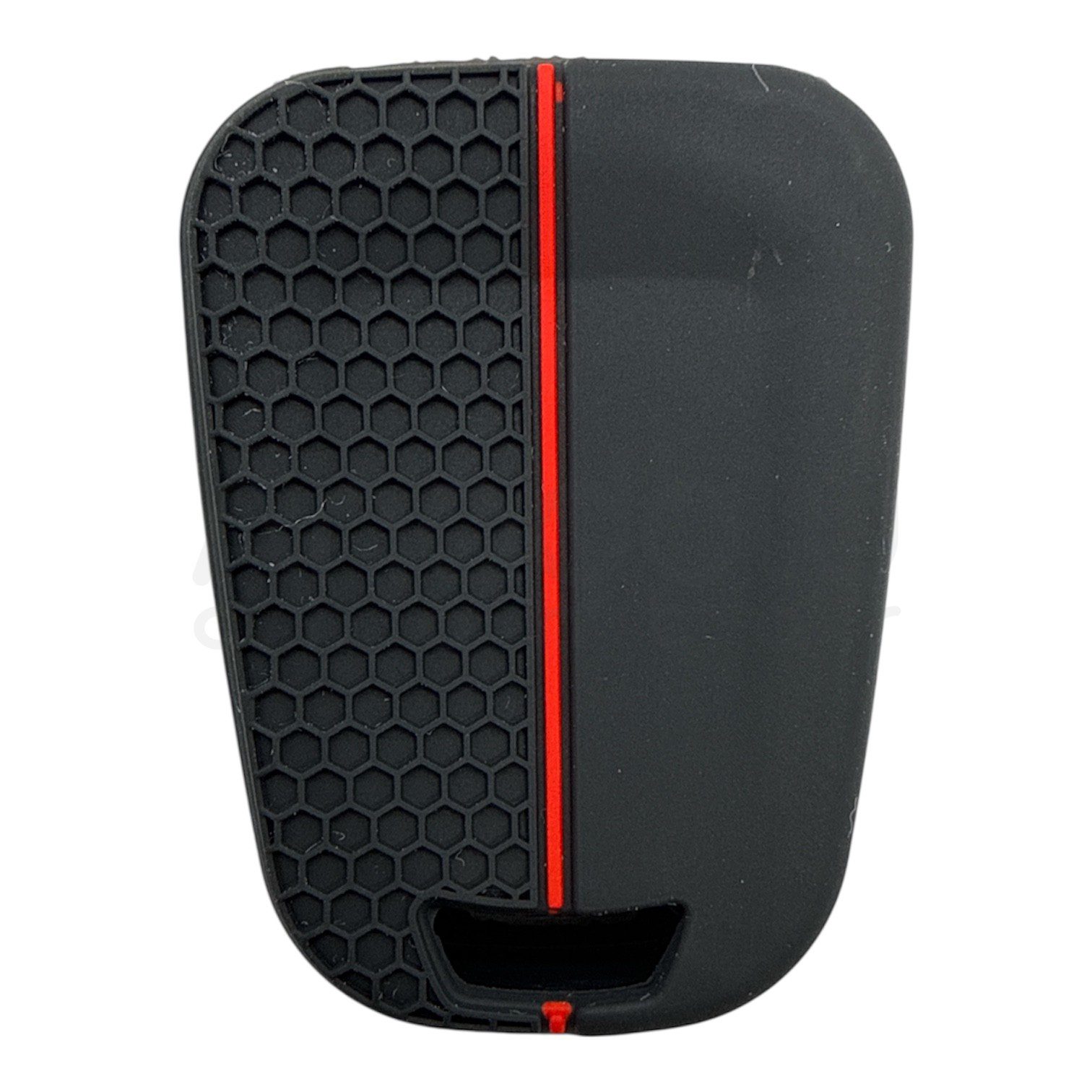 Opel Honeycomb Pattern Case 3 Button Red Opel Honeycomb Pattern Case 3 Button Red - Image 2