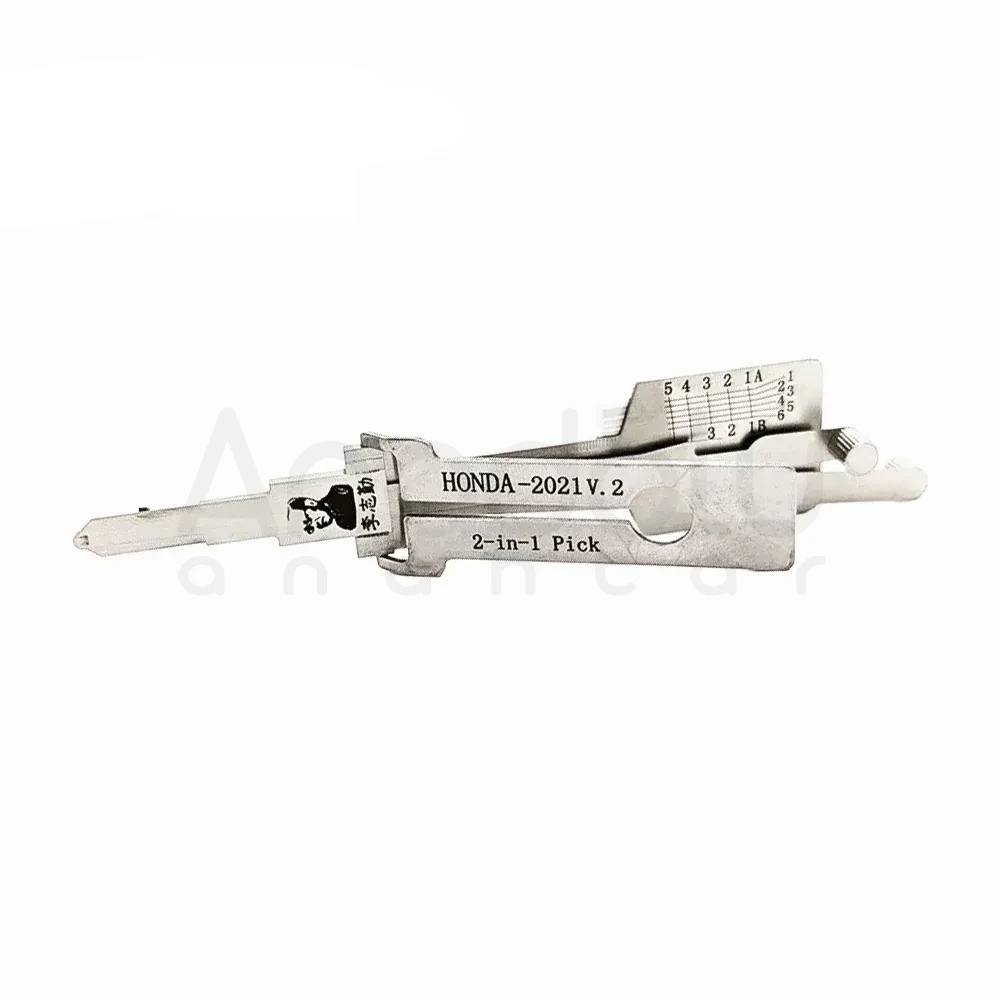 Lishi Honda 2021-V2 2-in-1 Lock Pick Tool Lishi Honda 2021-V2 2-in-1 Lock Pick Tool