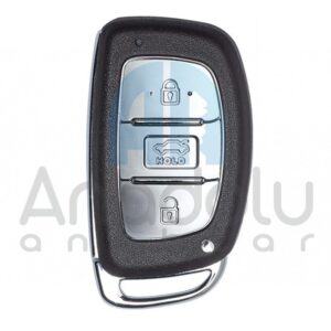 Hyundai Tucson Remote Case with Battery Slot 3 Button