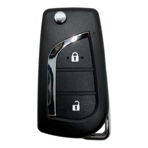 KD Flip Key Remote 2 Button Toyota Type B-13-2