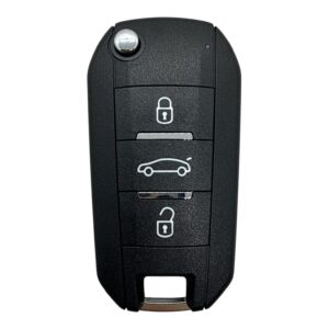 KD Flip Key Remote 3 Button Peugeot Type B-47-3