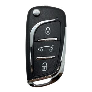 KD Flip Key Remote 3 Button Peugeot Type NB-11