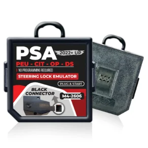 PSA Peugeot Citroen Opel 2022+ Steering Lock Emulator (Black Socket)