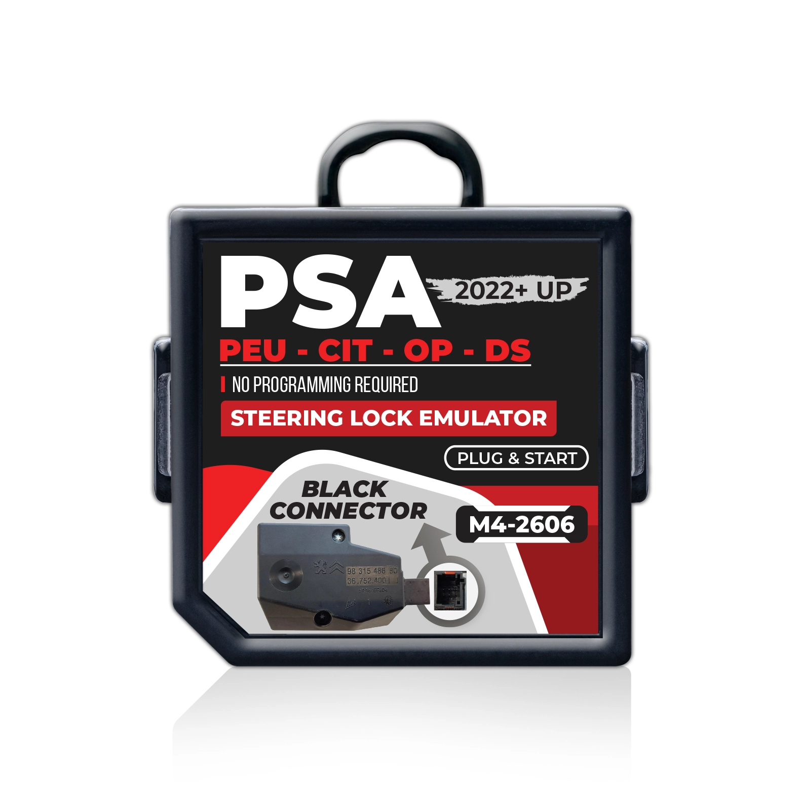 PSA Peugeot Citroen Opel 2022+ Steering Lock Emulator (Black Socket) PSA Peugeot Citroen Opel 2022+ Steering Lock Emulator (Black Socket) - Image 2