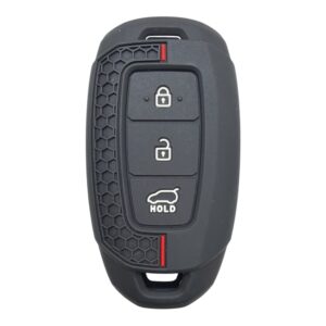 2112-PK | Hyundai Smart Honeycomb Cover Key 3 Button Red