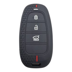 2117-PK | Hyundai Smart Honeycomb Cover Key 3 Button Red