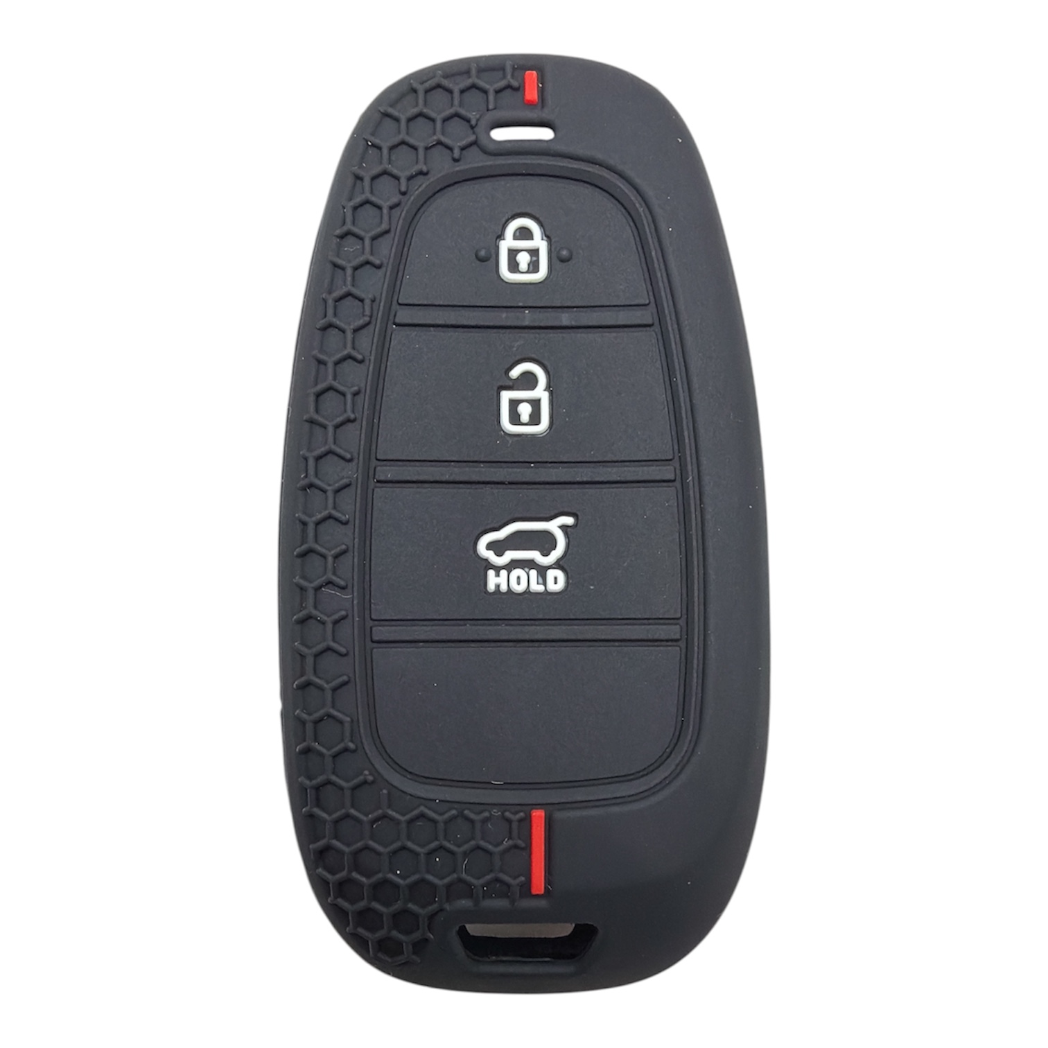 2117-PK | Hyundai Smart Honeycomb Cover Key 3 Button Red 2117-PK | Hyundai Smart Honeycomb Cover Key 3 Button Red