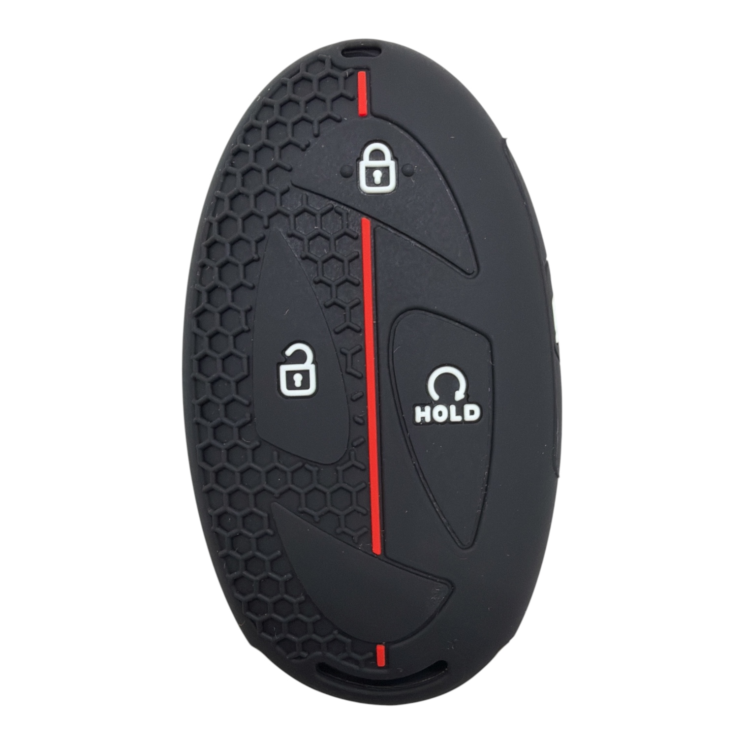 2124-PK | Hyundai New Honeycomb Cover Key 3+1 Button Red 2124-PK | Hyundai New Honeycomb Cover Key 3+1 Button Red