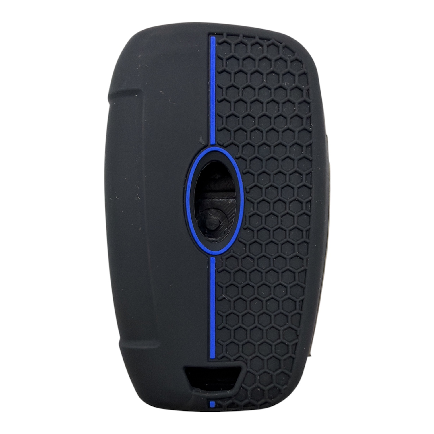 2123-PM | Hyundai Flip Honeycomb Cover Key 3 Button Blue 2123-PM | Hyundai Flip Honeycomb Cover Key 3 Button Blue - Image 2