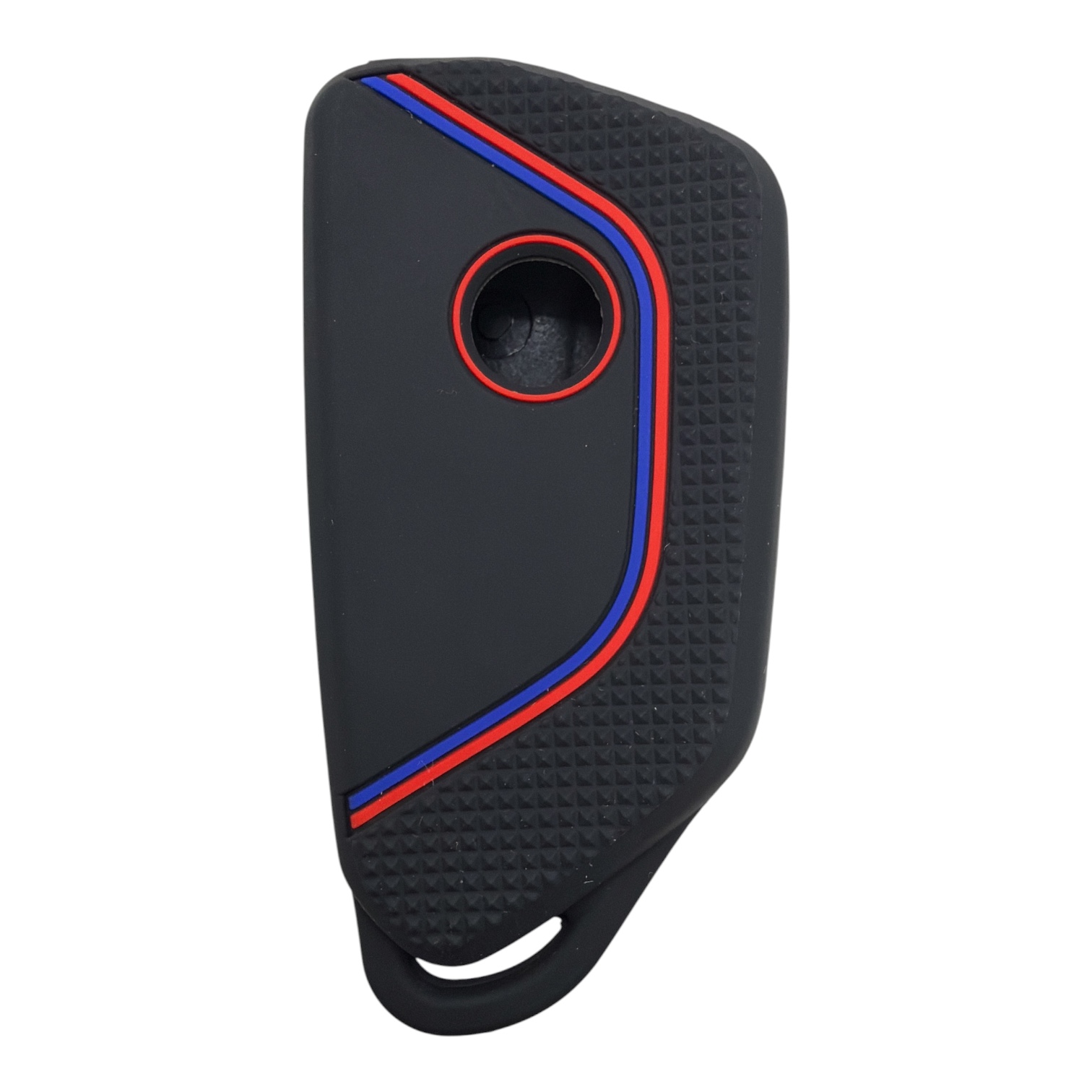 2813-PD | Volkswagen Smart Honeycomb Cover Key 3 Button Red 2813-PD | Volkswagen Smart Honeycomb Cover Key 3 Button Red - Image 2