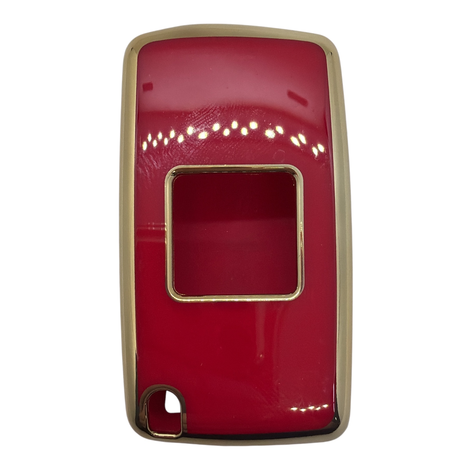 3413-K | Peugeot Flip Nano Silicone Case 2 Button Red 3413-K | Peugeot Flip Nano Silicone Case 2 Button Red - Image 2