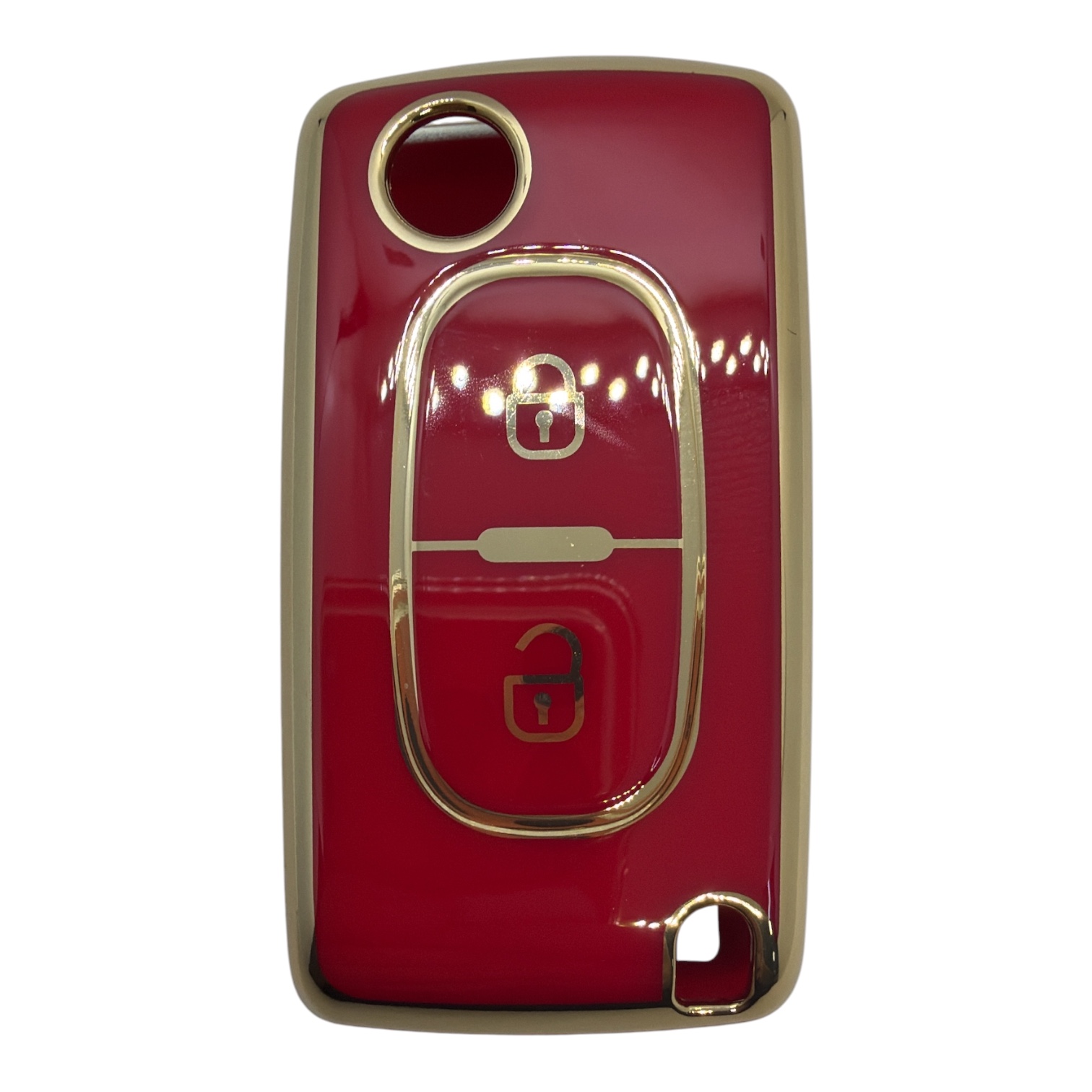 3413-K | Peugeot Flip Nano Silicone Case 2 Button Red 3413-K | Peugeot Flip Nano Silicone Case 2 Button Red