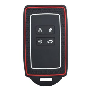 3510-PD-1 | Renault Card Honeycomb Cover Key 4 Button Colorfull