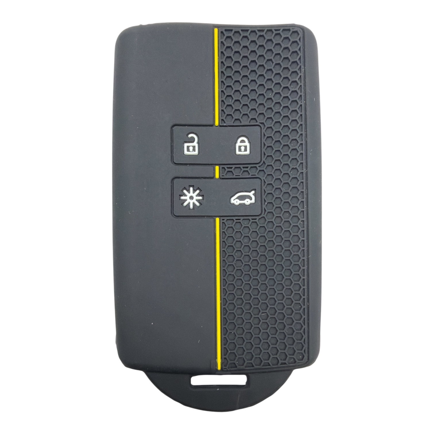 3510-PS | Renault Card Honeycomb Cover Key 4 Button Yellow 3510-PS | Renault Card Honeycomb Cover Key 4 Button Yellow