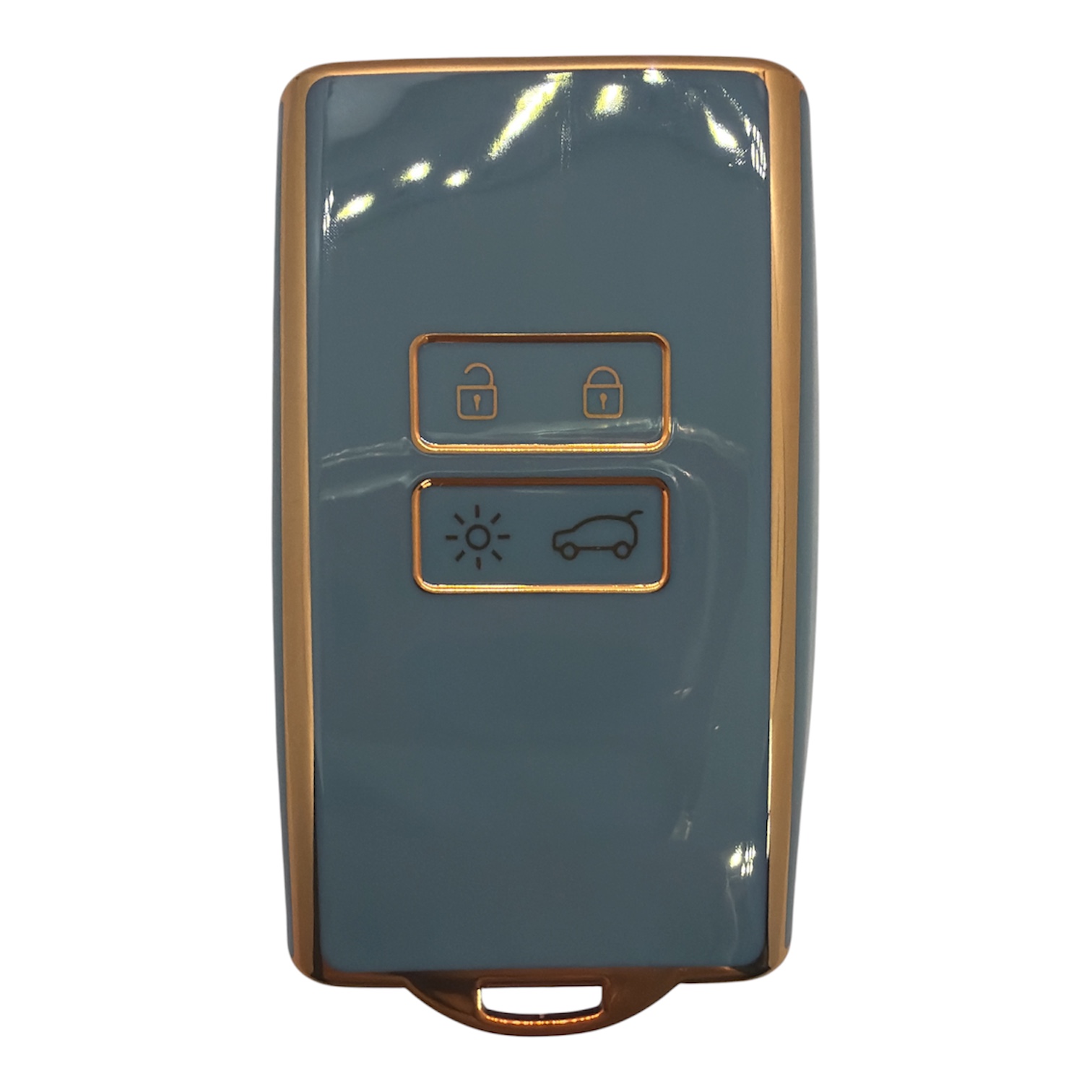 3558-G | Renault Card Key Nano Silicone Case 4 Button Gray 3558-G | Renault Card Key Nano Silicone Case 4 Button Gray