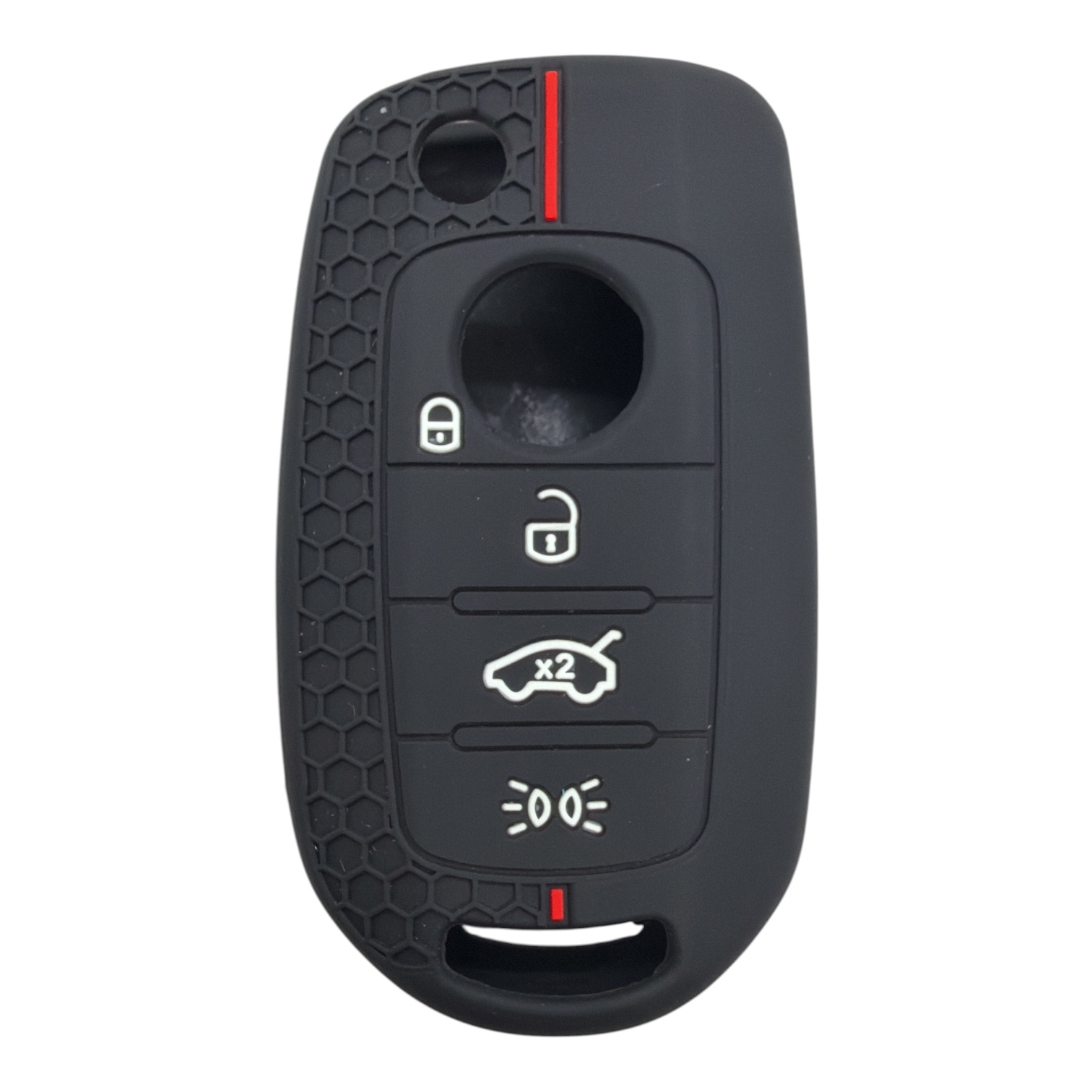3811-PK | Fiat Egea Honeycomb Cover Key 4 Button Red 3811-PK | Fiat Egea Honeycomb Cover Key 4 Button Red