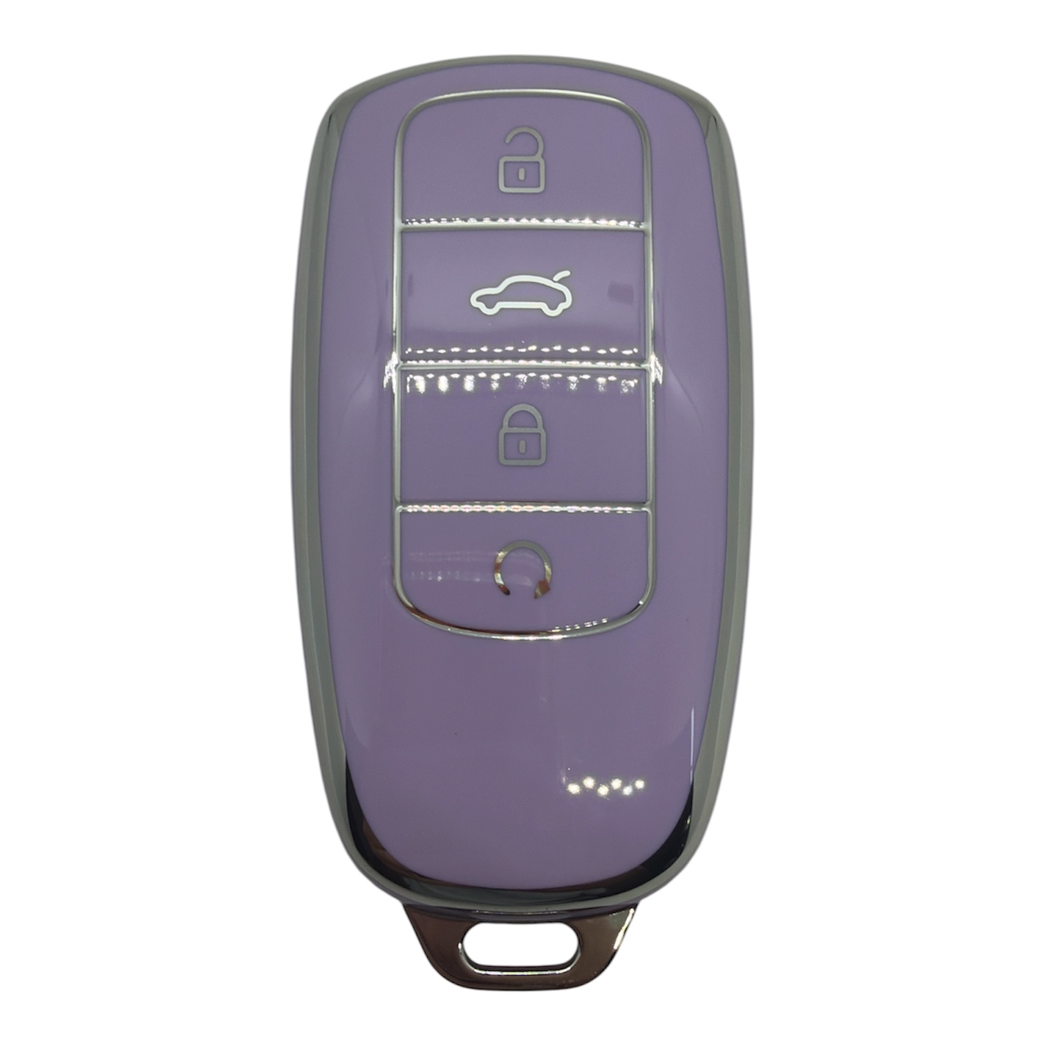4512-Purple | Chery Tiggo 8 plus Nano Silicone Case 4 Button Black-Silver 4512-Purple | Chery Tiggo 8 plus Nano Silicone Case 4 Button Black-Silver