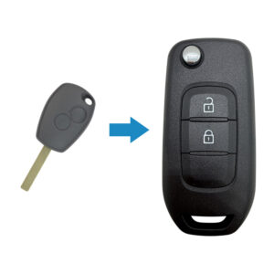 Renault Modified Key Shell 2 Button VA2